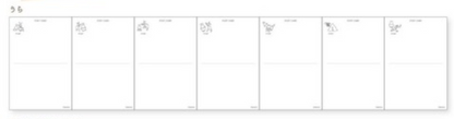 Miffy x 鳥獸戲畫 - limited edition miffy postcard