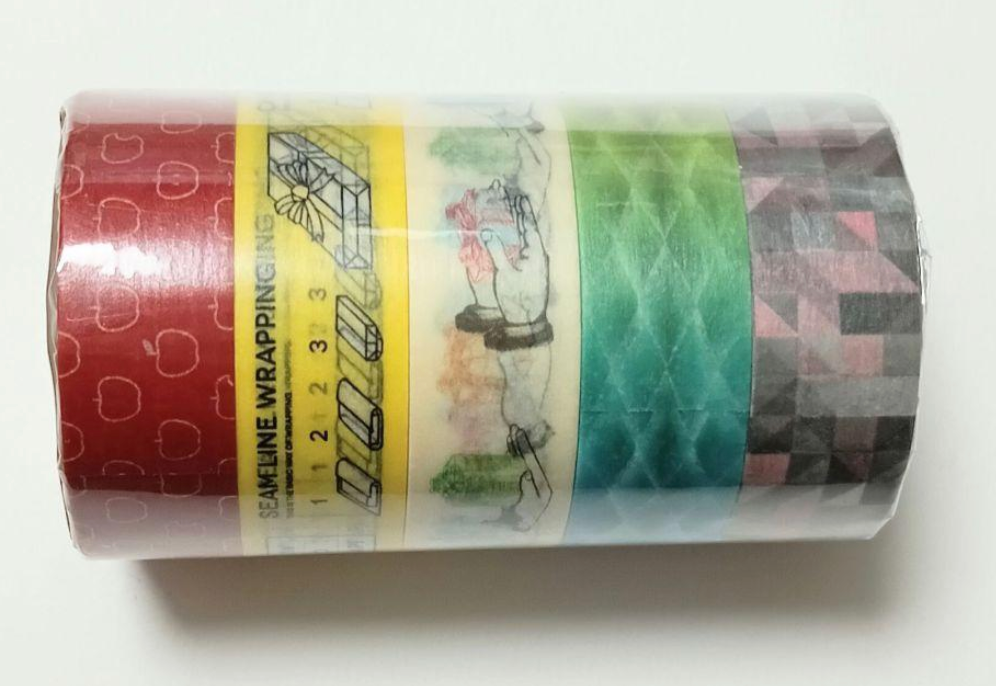 mt x WRAPPLE - Pack of 5 - MTwashi tape set