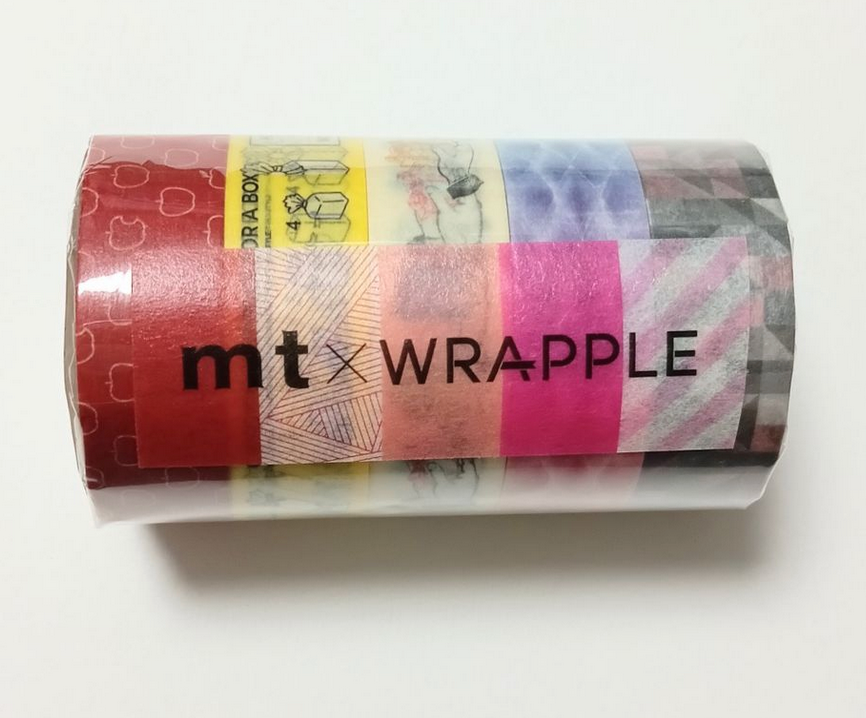 mt x WRAPPLE - Pack of 5 - MTwashi tape set