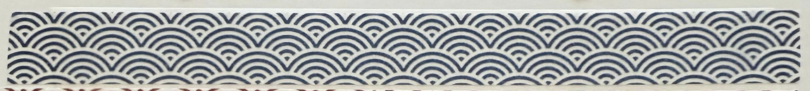 MT Washi Tape Sampler set - 0.5m - wave collection