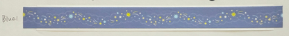 MT Washi Tape Sampler - 0.5m - Blue collection 1