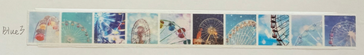 MT Washi Tape Sampler - 0.5m - Blue collection 1