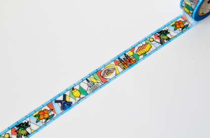MT Washi Tape Sampler - 0.5m - Blue collection 3