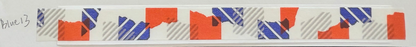 MT Washi Tape Sampler - 0.5m - Blue collection 3