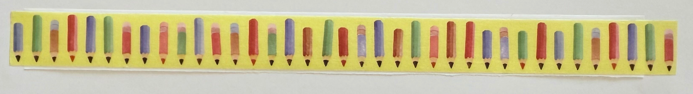 MT Washi Tape Sampler - 0.5m - Yellow collection 1