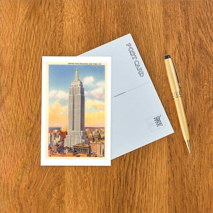 Empire State Building, New York City - Found Image postcard