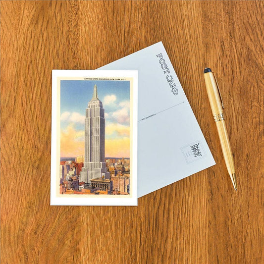 Empire State Building, New York City - Found Image postcard