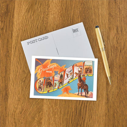 Greetings from Canada - Found Image postcard