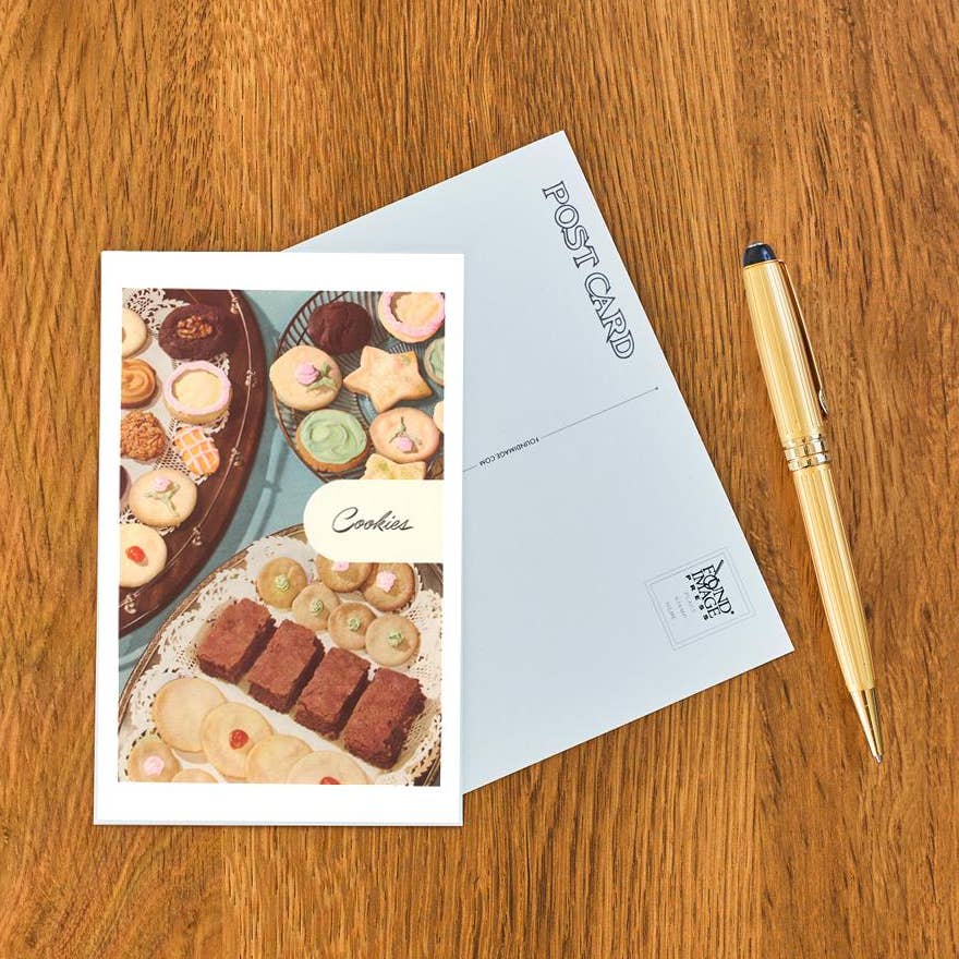 Cookies - Found Image postcard