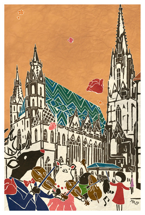 Vienna - Austria Europe1  - Adachi Masato - Who Mails postcard