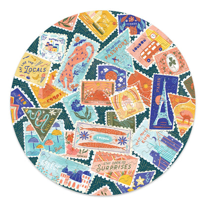 MINI JIGSAW PUZZLE, Well Traveled - LanternPress Puzzle