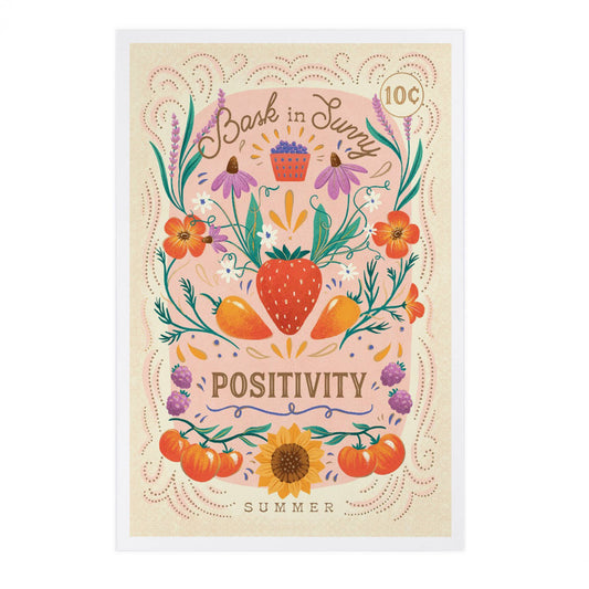Seasons Mantra, Summer - Lantern Press Postcard