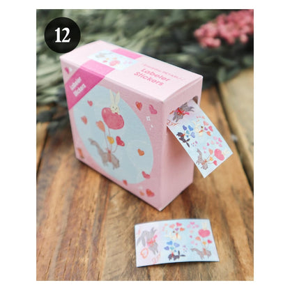 Niigata Omusubi- 啓文社印刷 keibunsha - 24 labeler stickers sampler