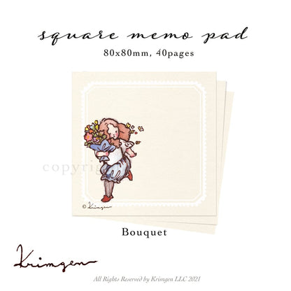 Bouquet - Krimgen memo pad
