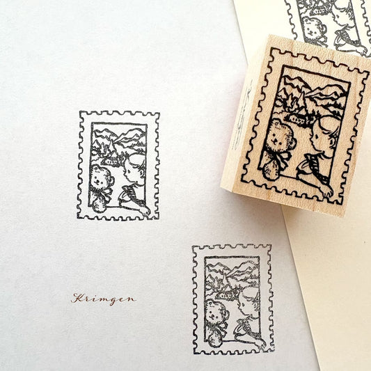 Mountain Stamp - Krimgen Rubber Stamp