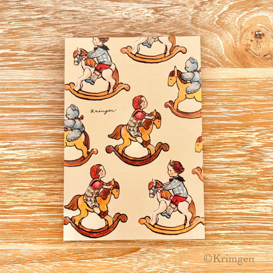 Rocking Horses - Krimgen postcard