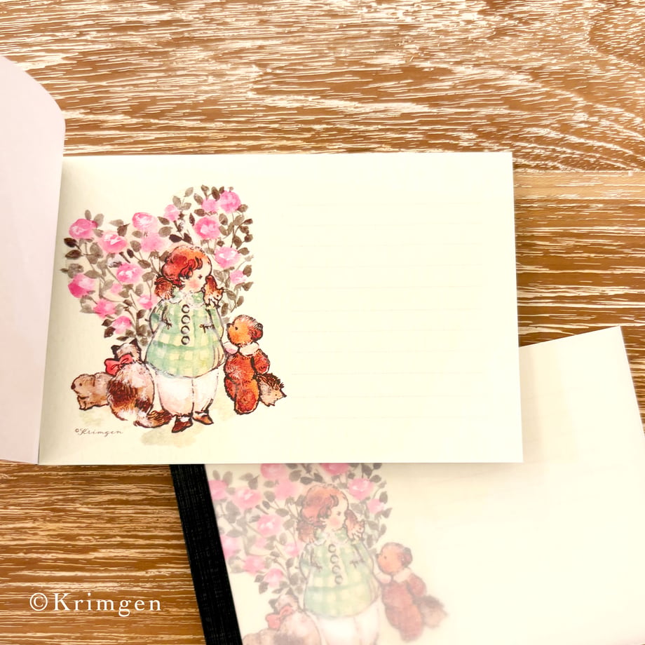 Red Roses - Krimgen Memo Pad