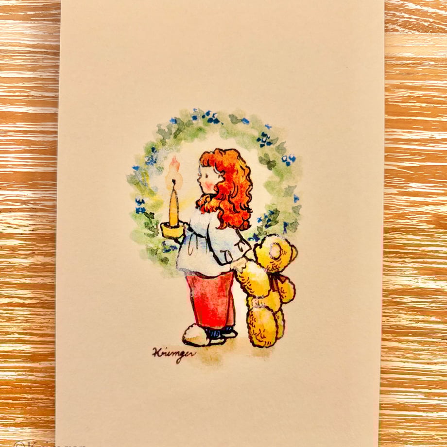 Light a Candle - Krimgen postcard