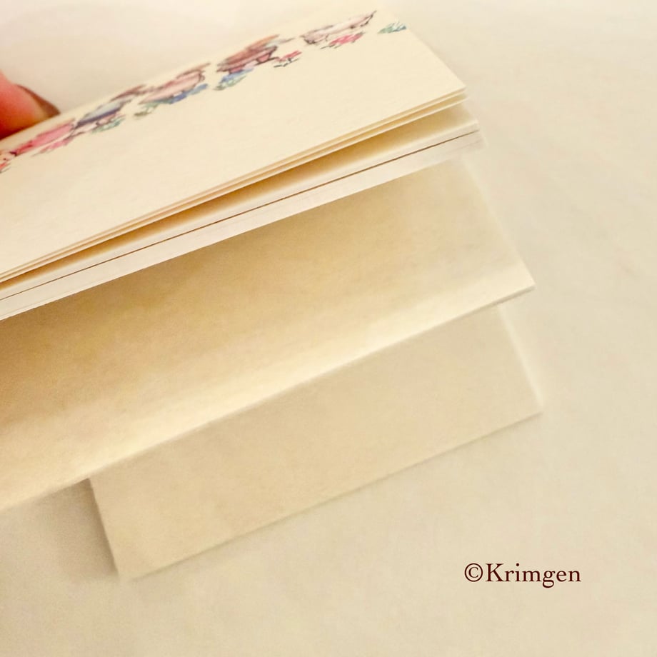 "Colorful children" - Krimgen memo paper