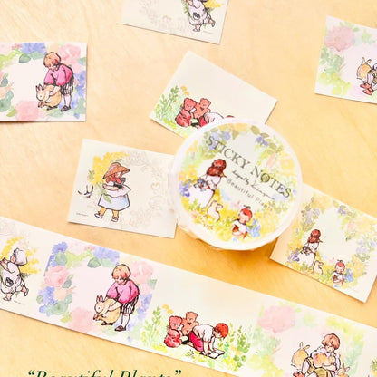 "beautiful plants" - Krimgen - stickey note roll
