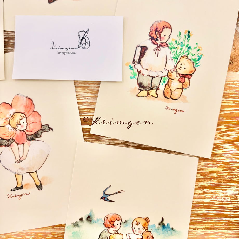 Come along? - Krimgen postcard