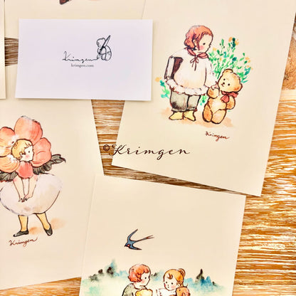 Come along? - Krimgen postcard
