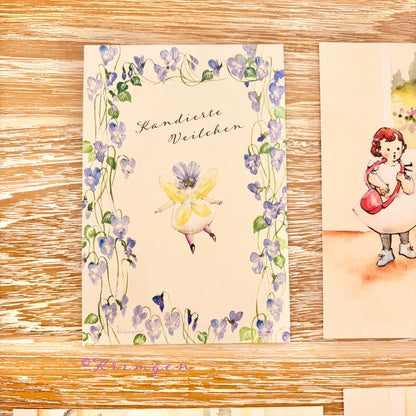 Kandierte Veilchen - Krimgen postcard