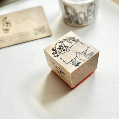 "Ticket" - Krimgen Rubber Stamp