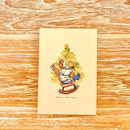Rocking chair - Krimgen postcard