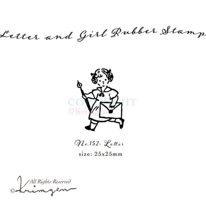 Letter - Krimgen Rubber Stamp