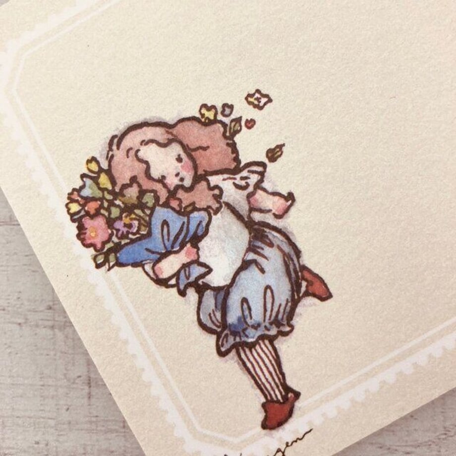 Bouquet - Krimgen memo pad
