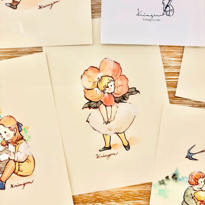 Poppy Child - Krimgen postcard
