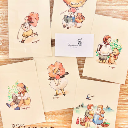Shall we play with teddy bears? - Krimgen postcard
