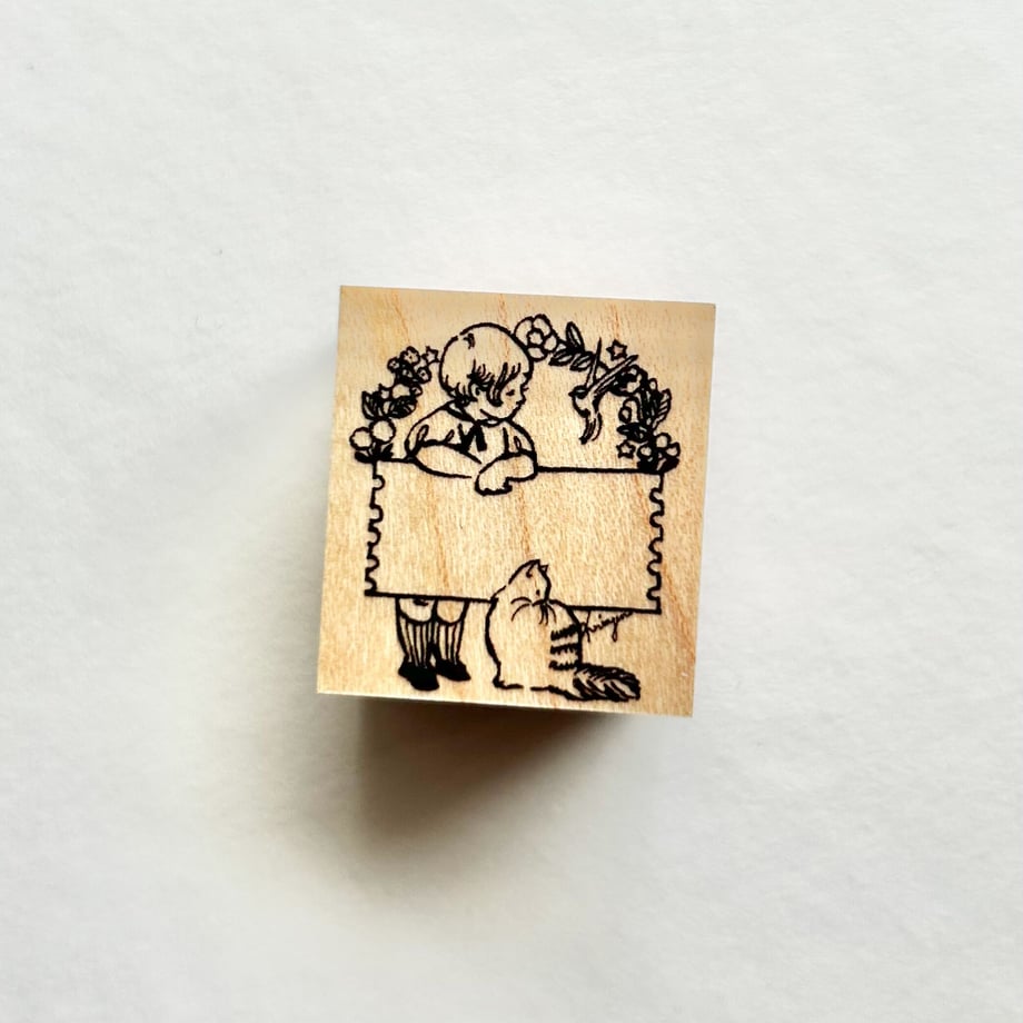 "Ticket" - Krimgen Rubber Stamp