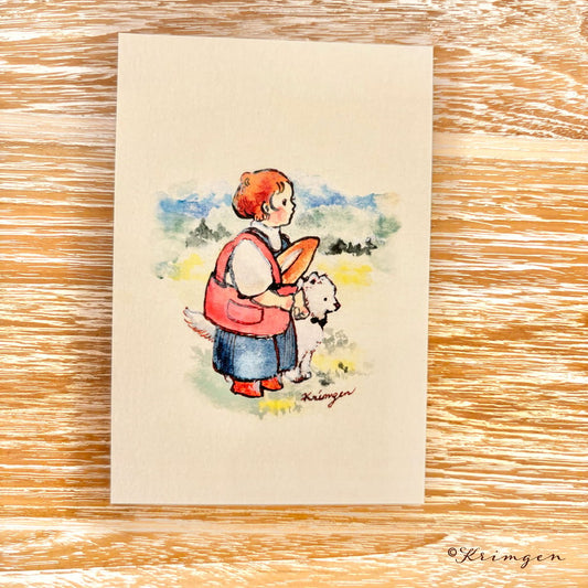 Shopping Breads - Krimgen postcard