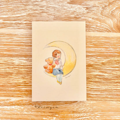 Airy Moon - Krimgen postcard