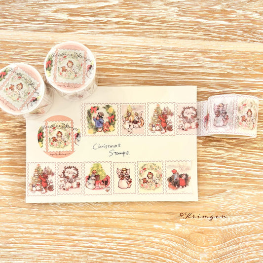 Christmas Stamp - Krimgen Autumn/Winter limited stock washi tape