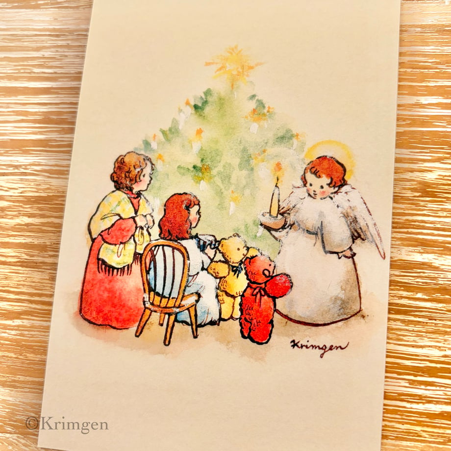 Conversation with an Angel - Krimgen postcard