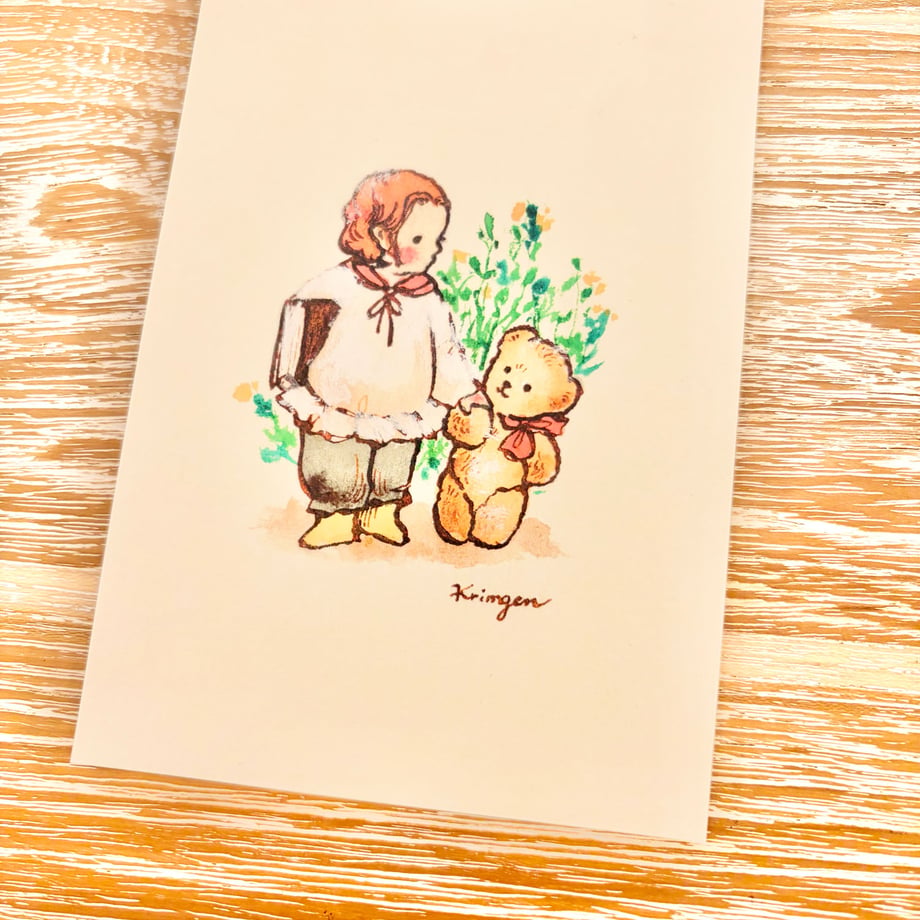 Come along? - Krimgen postcard