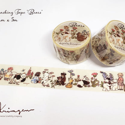 Bears - Krimgen washi tape