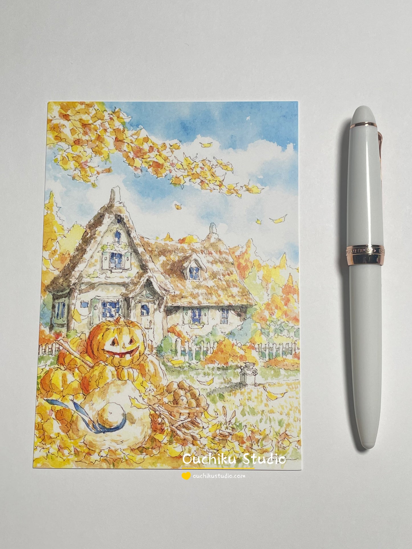 ハロウィンHome - Shinya Uchida Postcard