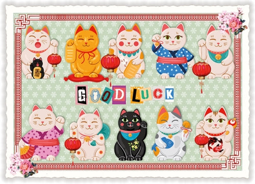 GOOD LUCK (LUCKY CAT) - PK1060