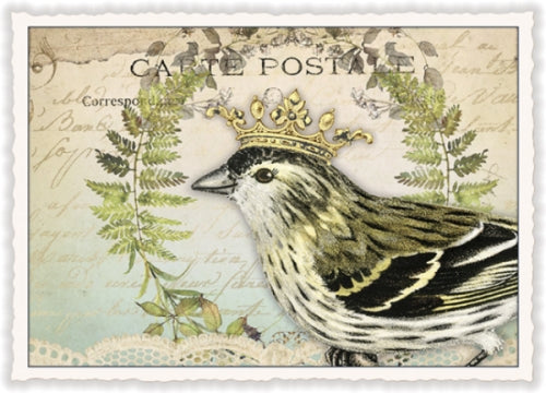 Vogel mit Krone (Bird with crown) - PK1085