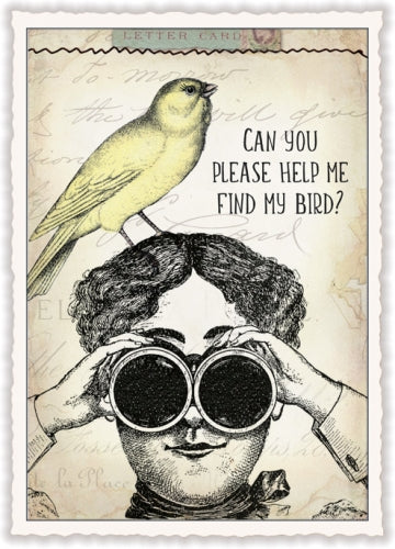 "Can you please help me find my bird? - PK1094