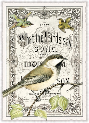 WHAT THE BIRDS SAY - PK1096