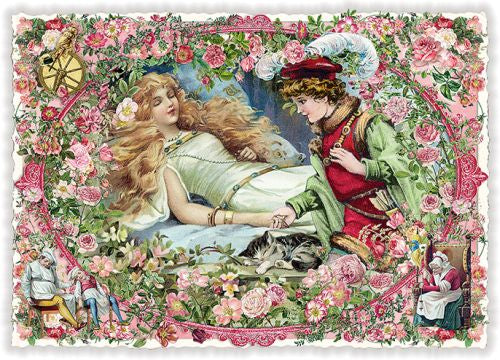 Märchenedition - Dornröschen, Sleeping beauty  - PK971