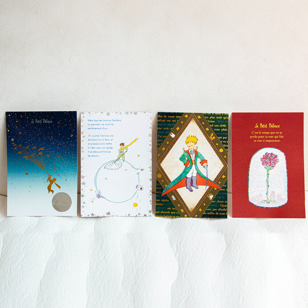 [Migratory Birds] - Le Petit Prince x ROKKAKU foli-stamped postcard