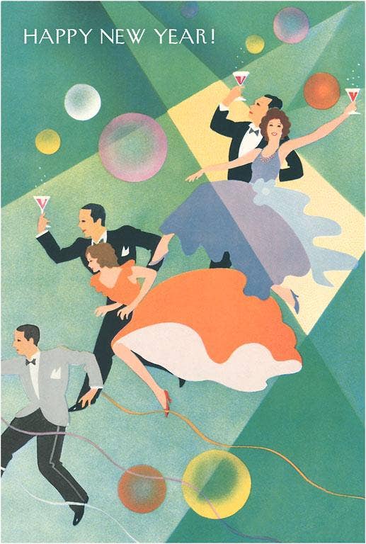 Party Celebration - Vintage Image, Postcard